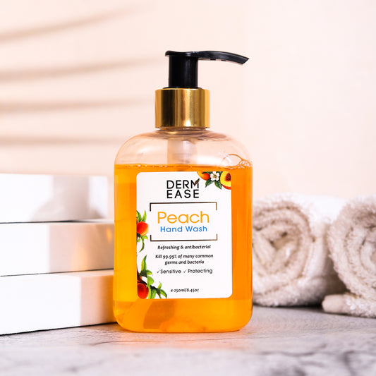 Peach Hand Wash (250 ML) Enriched with Aloevera (100%)