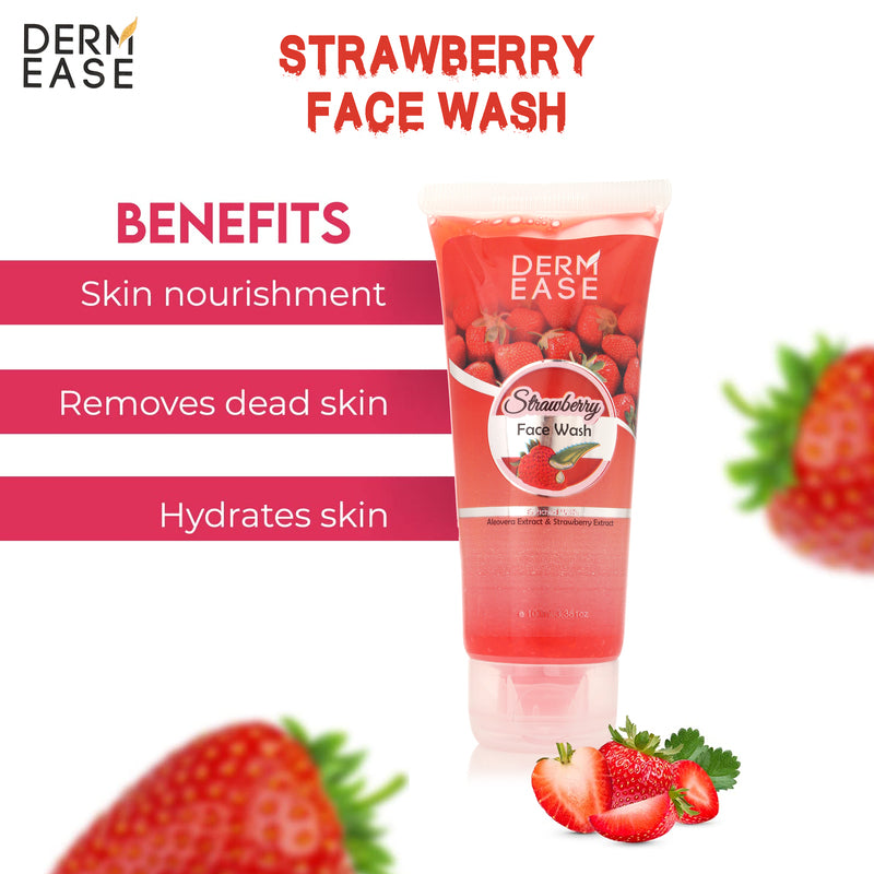 Strawberry Face Wash Benefits