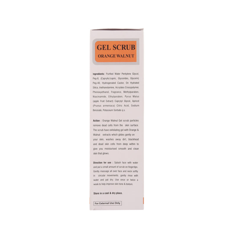 Gel Scrub Orange Walnut