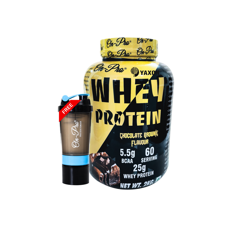 ONPRO WHEY PROTEIN (CHOCOLATE BROWNIE FLAVOUR) 2 KG JAR