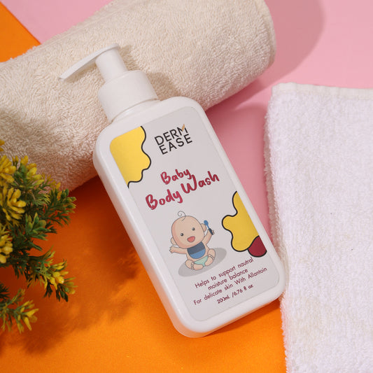 Baby Body Wash for Bath 200ml with Aloevera Extract || Cleanses and Moisturizes Baby’s Skin