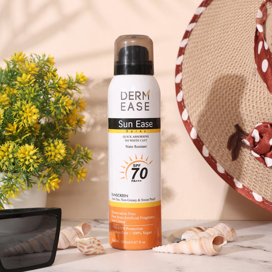 Derm Ease SPF 70 Sunscreen Spray 150ml || SPF 70 + AEROSOL SPRAY