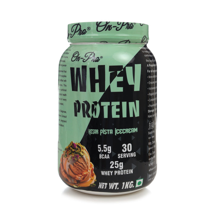 ONPRO WHEY POTEIN (KESAR PISTA ICECREAM FLAVOUR)