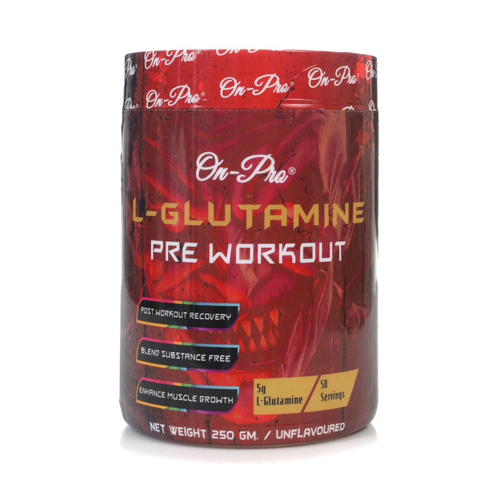 ON PRO L- GLUTAMINE PRE WORKOUT