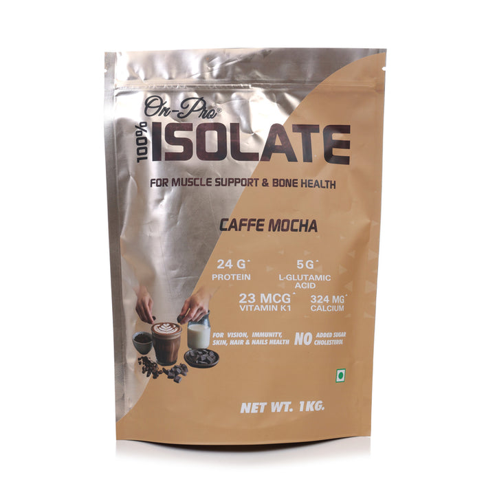 ONPRO 100% ISOLATE PROTEIN POWDER ( COFFEE MOCA FLAVOUR)